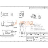 2060 3pin SMD Bloque de terminales 4,0mm 9A 250V Conector 3P de conexión rápida para LED 3-PIN