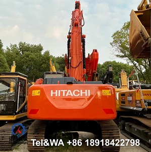 Excavatrice sur chenilles Hitachi ZAXIS350 d'occasion, 34 tonnes, moteur diesel Isuzu 180 kW, pelle hydraulique, engin de construction lourd - Product Image 4
