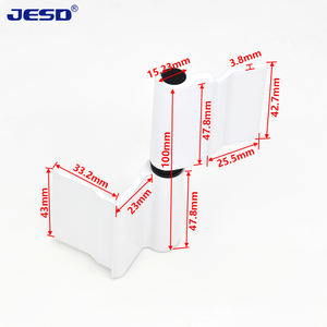 Charnière en aluminium de vente chaude pour porte et fenêtre charnière de fenêtre à battant réglable pour une utilisation au Moyen-Orient - Product Image 5