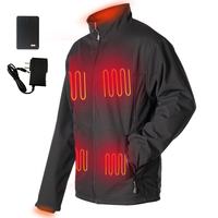 Vêtement chauffant pour moto à piles, veste chauffante d'hiver, doublure avec chauffage intégré