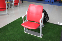 Siège de stade de football pliable, siège de spectateur pliable, siège de tribune, système d'assise rétractable