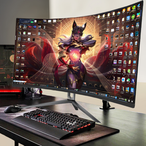 Moniteur incurvé Prix de gros 34 pouces Anti-lumière bleue 240Hz Écran d'ordinateur Moniteur PC 1080p 2k 4K Moniteurs de jeu - Product Image 1