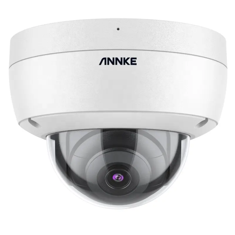 ANNKE POE 8MP 4K AI with Human Vehicle Detection IP POE Security Camera Built in Mic Weatherproof Outdoor CCTV
