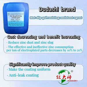 Dudashi <span class=keywords><strong>Agent</strong></span> d'assistance au galvanisation à chaud, pureté 99,99% liquide, pour la réduction de la consommation de zinc et la réduction des coûts de fumée de zinc en usine - Product Image 6