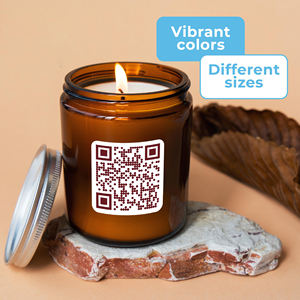 लोगो वाटरप्रूफ चिपकने को कस्टमाइज़ करता है क्यूआर कोड लेबल स्टिकर टैग टैग समीक्षा और सोशल मीडिया के लिए निम्नलिखित और समीक्षा - Product Image 3