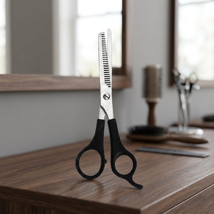 Ciseaux de coiffure professionnels ASAP pour droitiers, à long manche, en plastique, légers, pour effiler les cheveux, ciseaux de texture pour barbier - Product Image 3