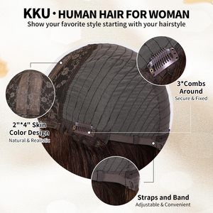 Perruque courte bob en cheveux humains Remy 100% chinois avec base en soie pour femmes, densité 130%, fournisseur de premier plan - Product Image 3