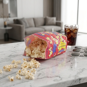 Palomitas de Maíz HALAL de 120g Listas para Hacer en el Microondas <span class=keywords><strong>con</strong></span> Sabor a Mantequilla, Caramelo y <span class=keywords><strong>Queso</strong></span>, Fabricante OEM, Etiqueta Privada, Venta al Por Mayor - Product Image 5