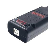 MPPS V21 OBD2 Voiture ECU Chip Tuning Tool pour EDC15 EDC16 EDC17 Inkl Checksum nouvelle Version mpps 21 ECU Flasher best mpps v18 v16