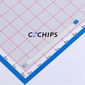 JS05B-05P-060-3-4 FFC Cable (Flexible Flat Cable) P=0.5mm Connector 5P 0.5mm 0.3mm Reverse - Product Image 2