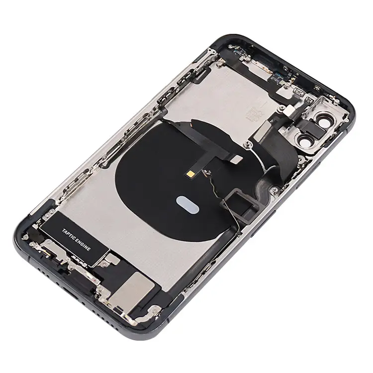 Grandever 5.8 inch black back cover housing back cover door for iphone XS