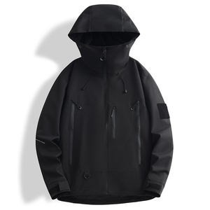 Chaqueta Cortavientos con Capucha para Mujer, Abrigo Cálido para Viajes y Trabajo al Aire Libre - Product Image 2