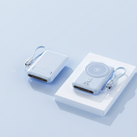 Nouveau support de charge magnétique sans fil en PVC pour mini chargeur rapide 20000mAh 22.5W, batterie externe, vente en gros transfrontalière