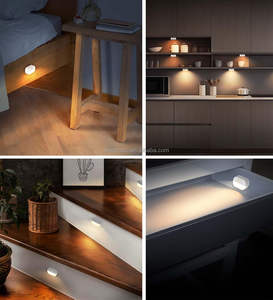 <span class=keywords><strong>2</strong></span>パックコードレス電池式モーションセンサーライトスティックどこでも壁ライトライト階段廊下浴室寝室ワードローブ - Product Image 2