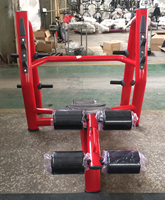 Banc de musculation robuste à inclinaison réglable, adapté aux équipements de musculation pour press d'abdominaux à inclinaison basse.