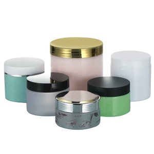 In Stock 100ml 150ml 200ml 250ml 300ml 500ml 8oz Food Packaging Containers <b>Plastic</b> Cosmetic Cream <b>Jar</b> with Lids - Product Image 5