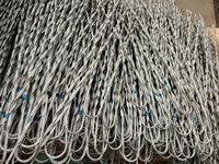 Collier de tension hélicoïdal préformé pour câble de tirage, pour l'ancrage de fils, de brins et de poteaux de tours, accessoires pour lignes aériennes