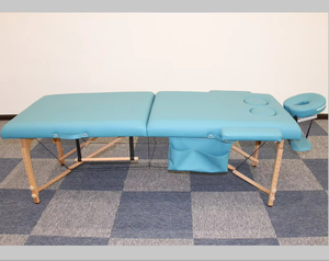 Table <span class=keywords><strong>de</strong></span> Massage pliante en bois Portable salon <span class=keywords><strong>de</strong></span> beauté Table <span class=keywords><strong>de</strong></span> Massage <span class=keywords><strong>de</strong></span> traite Spa lit Table <span class=keywords><strong>de</strong></span> <span class=keywords><strong>tatouage</strong></span> avec accoudoir et sac à rainure d'huile - Product Image 5