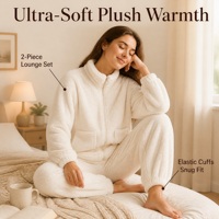 Ensemble de vêtements de détente en polaire Sherpa, prix d'usine FEIYUE, en stock, livraison internationale rapide