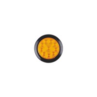 Nouveau Feu Arrière LED Rond de 4 Pouces pour Camion et Remorque, 12 LED, Feu Stop, Clignotant, Marche Arrière, Conforme SAE DOT, Étanche IP67