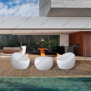 Chaise longue de <span class=keywords><strong>piscine</strong></span> écologique, <span class=keywords><strong>fauteuil</strong></span> d'extérieur, chaise de jardin en <span class=keywords><strong>plastique</strong></span> pour jardin, bord de <span class=keywords><strong>piscine</strong></span>, cour - Product Image 5