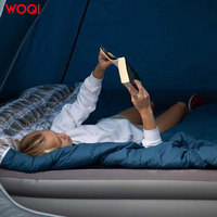 WOQI Portable grande taille trois personnes automatique gonflable lit court sac à dos Camping coussin d'air gonflable coussin de sommeil