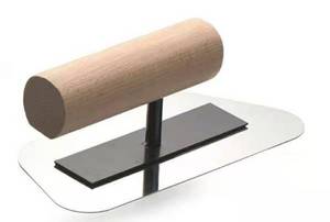 Fabricants d'outils à main en béton manche en bois truelle en stuc plâtre vénitien truelle en acier inoxydable - Product Image 4