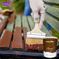 Peinture liquide acrylique polyuréthane haute température à base d'eau, brillante, pour meubles, application au pistolet