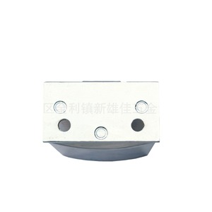 Nouvelle charnière de porte en verre courbé à angle droit en alliage de zinc Xiongjia, finition miroir 180 degrés, quincaillerie pour porte de douche de salle de bain - Product Image 2