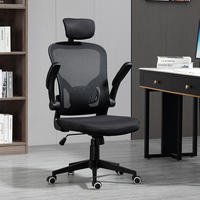 Chaise de bureau ergonomique avec support lombaire, chaise de bureau pivotante réglable pour la maison et le travail, siège confortable