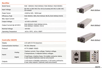 Nouveau système d'alimentation embarqué original Vertiv Emerson Netsure 731 A61 pour l'alimentation des communications télécom