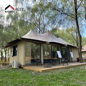 Tente modulaire de luxe 3 Peaks de 38 m² |   Hébergement préfabriqué pour les éco-réseaux, les villas, les maisons conteneurs et l'<span class=keywords><strong>immobilier</strong></span> - Product Image 2