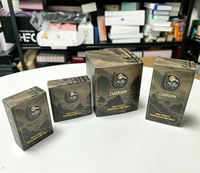 Boîte en carton personnalisée haut de gamme avec finition brillante, plusieurs tailles, impression couleur CMYK, logo personnalisé, emballage en carton en gros