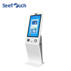 Wandgemonteerde Android Win PC betaalautomaat, digitaal signage, selfservice kiosk, op maat gemaakt in 21, 24, 27 en 32 inch. - Product Image 1