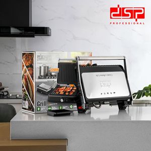 กระทะย่างไฟฟ้า DSP รุ่น KB1109 1501W-2000W เครื่องย่างบาร์บีคิวในบ้านแบบไม่ติดกระทะ สำหรับใช้ในบ้าน - Product Image 4
