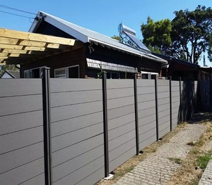Clôture en WPC <span class=keywords><strong>Showtech</strong></span>, Clôture à lamelles en WPC pour jardin, WPC pour intérieur - Product Image 1