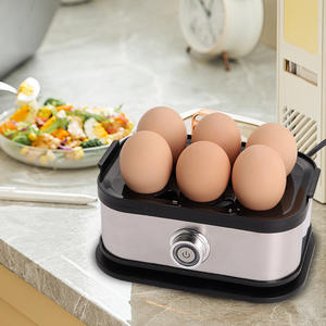 OWNSWING – Cuiseur à œufs électrique en plastique, vente en gros usine, pour 4-6 œufs, cuiseur vapeur automatique, machine à petit-déjeuner, classe A+++, pour la cuisine - Product Image 2
