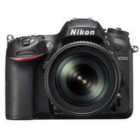   Appareil photo reflex numérique APS-C D7200 avec processeur EXPEED 4, WiFi, vidéo HD, idéal pour les voyages, les portraits, les paysages et les photos de passeport.