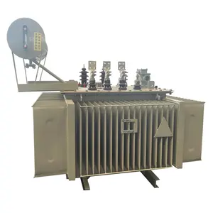 Transformador de potencia de tipo aceite ONAN trifásico de cobre puro de alta calidad de alto voltaje de 66kv a 220V 380V 15mva 75mva