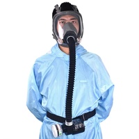 Respirateur industriel à masque à gaz complet avec purificateur d'air Protection anti-gaz réutilisable et lavable à 3 couches pour produits chimiques