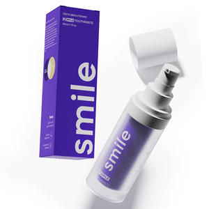 Dentifrice blanchissant pour les dents, sérum violet, 30 ml, vente en gros à bas prix, professionnel, OEM dentaire - Product Image 5