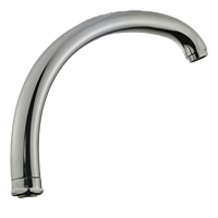 Robinet de lavabo en acier inoxydable, bec chromé argenté, mélangeur d'eau chaude/froide, moderne