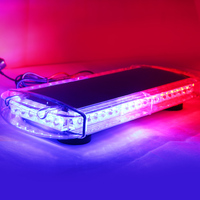 Barra de Luces de Advertencia Magnética BIAOCHI de 21 Pulgadas (54 cm) y 48 W, Mini Barra de Luces LED Estroboscópicas Azul y Roja, Luz de Emergencia para Vehículos, Accesorios para Autos