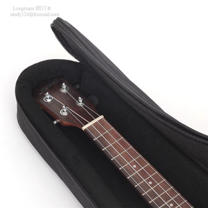 Sac rembourré pour ukulélé de 21 pouces et 23 pouces, sac de transport en nylon pour instruments, sac pour ukulélé et orgue électronique, sac pour guitare ukulélé - Product Image 3