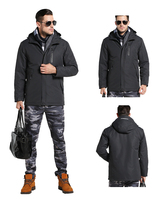 Veste chauffante pour hommes, vêtements de Sport d'extérieur gris, sans manches, nouveau Design, à la mode, contrôle numérique LED, hiver,