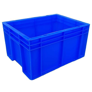 กล่องพาเลทพลาสติกแบบมีฝาปิด ขนาด 80x120 ซม. เกรดสำหรับอาหาร ทนทาน ใช้ซ้ำได้ สำหรับการขนส่งและจัดเก็บ - Product Image 5