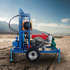 30pk Diesel Waterboring Boorinstallatie 0-200M Diepte Wielen Type Boorplatforms Voor Landbouwbedrijf Irrigatie - Product Image 2