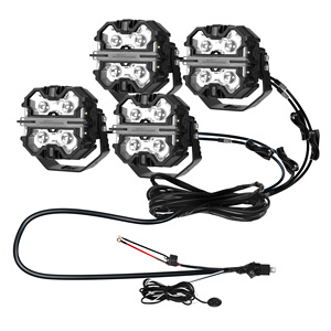 MaXpeedingrods Kablo Demeti Kiti Crosshair Serisi LED Yardımcı Sürüş Lambaları, DRL 4-PIN DT Fişli - Product Image 3