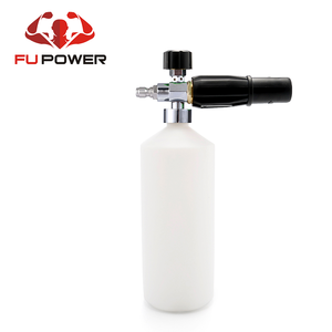 FUPOWER Voiture Lavage 1L Mousse Pot Nettoyeur Haute <span class=keywords><strong>Pression</strong></span> Lance-Neige pause rapide connexion Jet Bouteille Réglable - Product Image 3