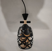 Suspension de style africain pour la décoration intérieure, créative et minimaliste, pour la salle à manger intérieure, suspension E27 (0285-1P)